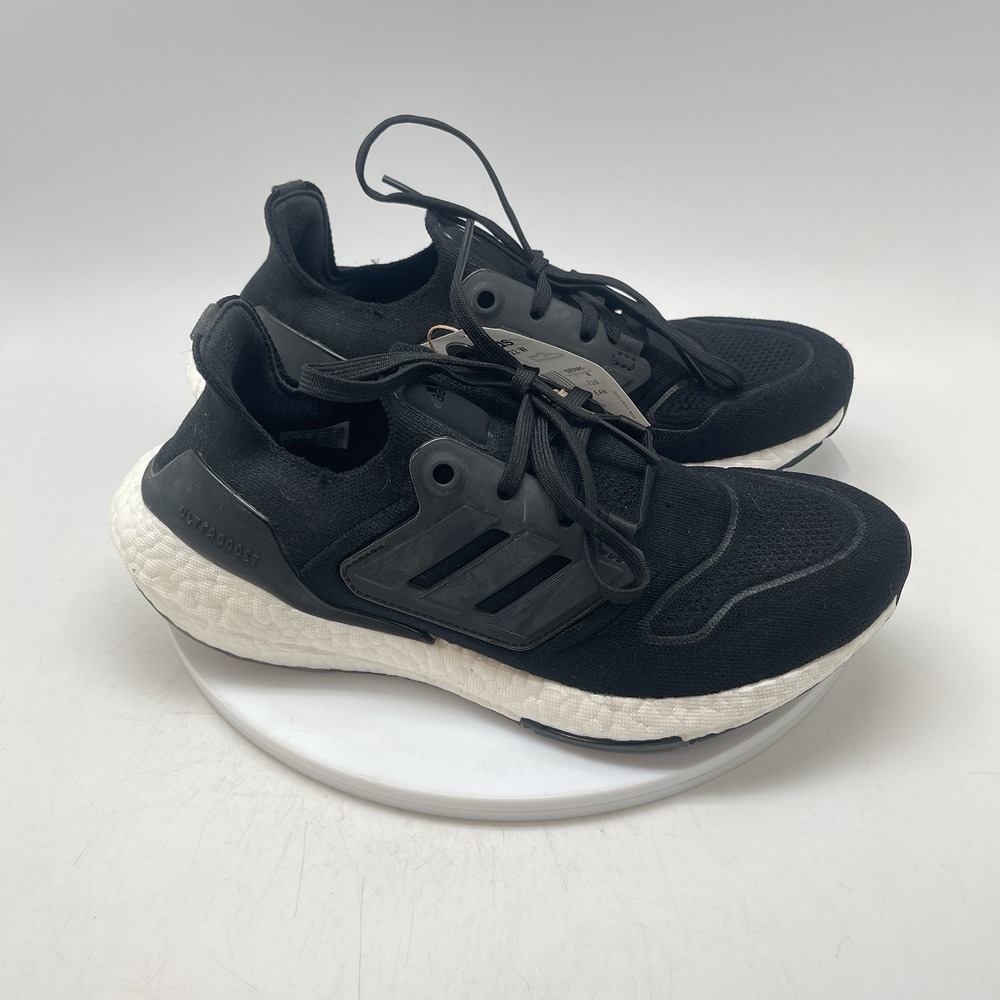 Adidas Sneakers Womens 7.5 Ultraboost 22 GX5591 Black Athletic Casual Shoes